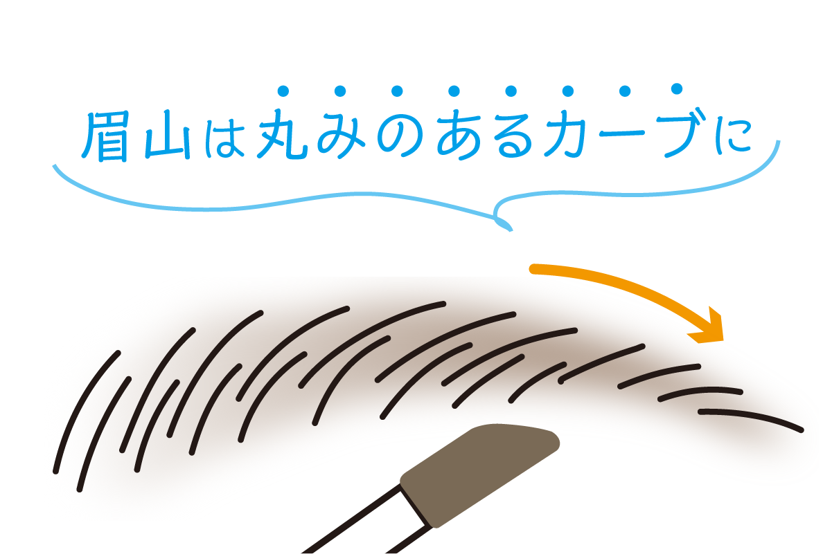 眉チェック結果-フェミニン
